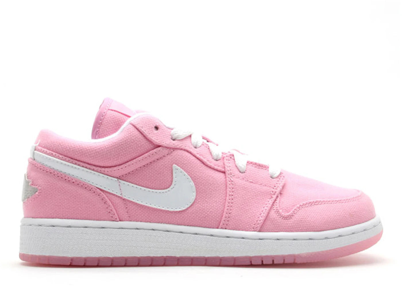 Jordan 1 Canvas Low Pink (GS)