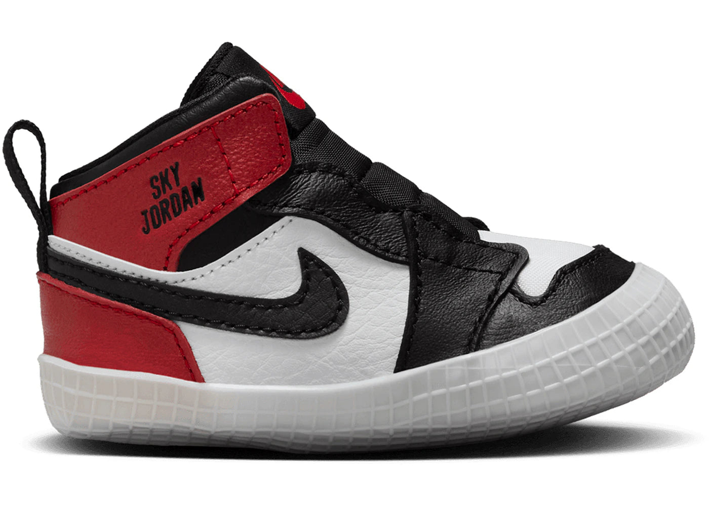 Jordan 1 Crib Bootie Black Toe Reimagined (I)