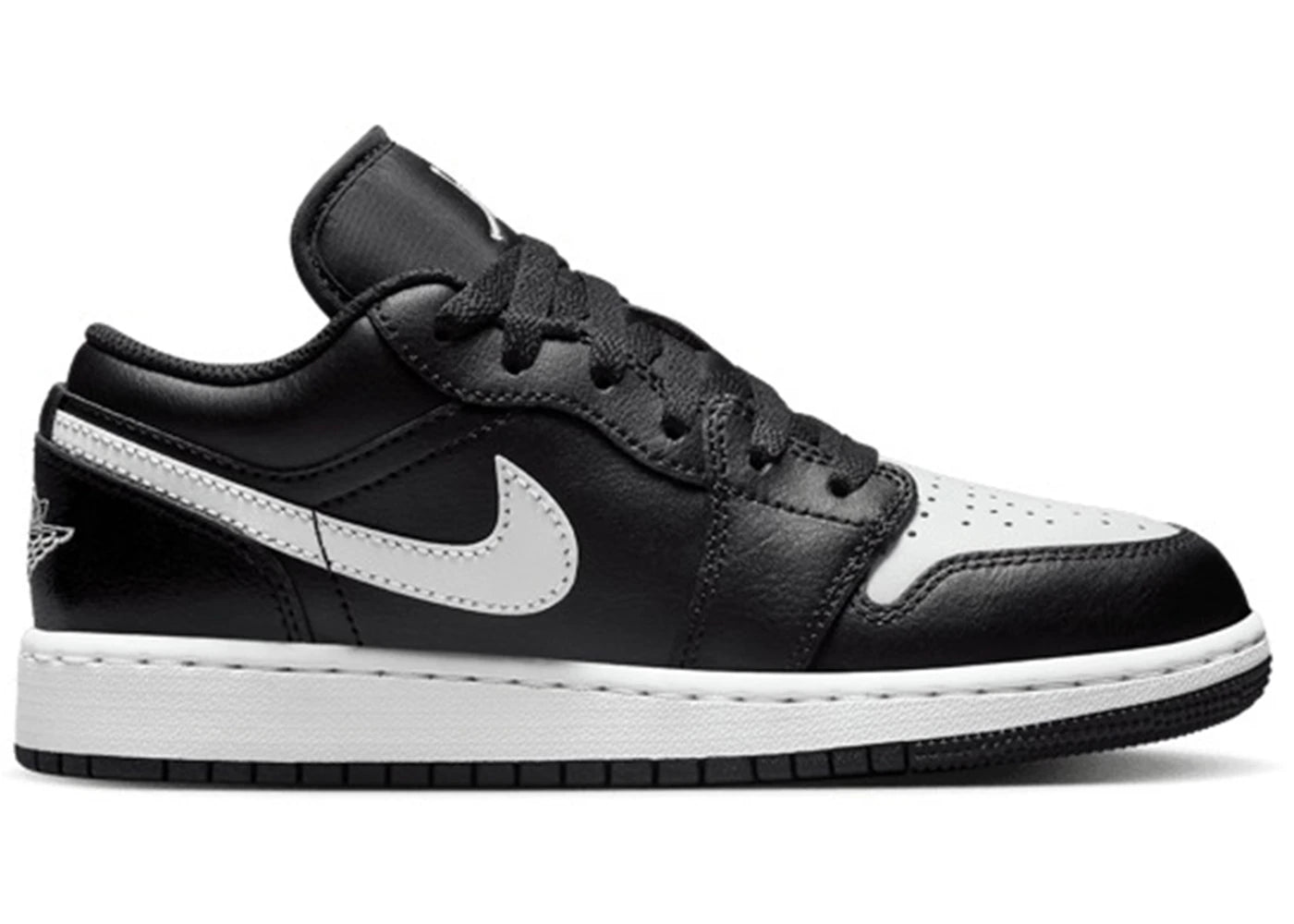 Jordan 1 Low Black Summit White (GS)