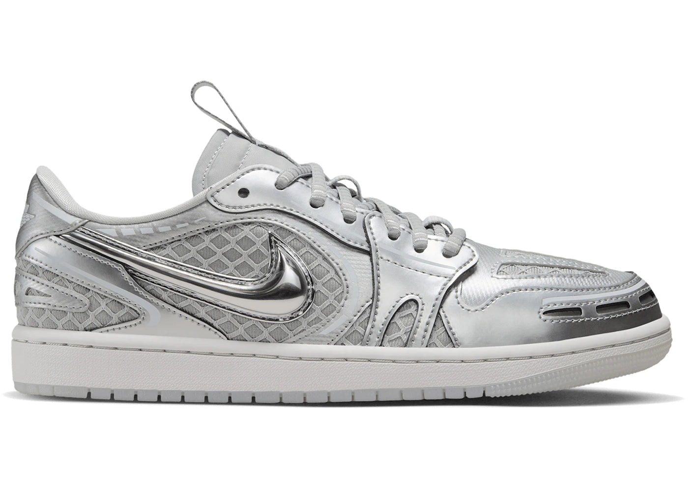 Jordan 1 Low Method of Make V3 Metallic Silver (Women's)