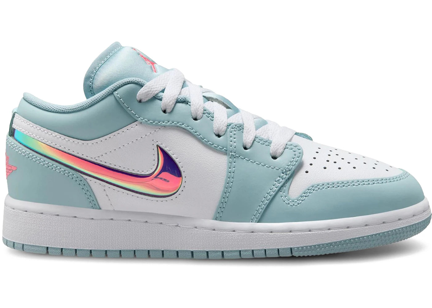 Jordan 1 Low SE Ocean Bliss White (GS)