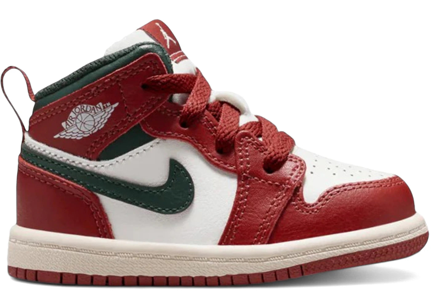 Jordan 1 Mid Redstone Midnight Green (TD)