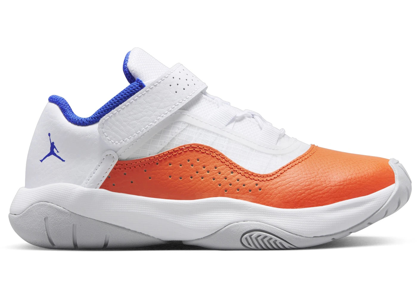 Jordan 11 CMFT Low White Safety Orange Hyper Royal (PS)
