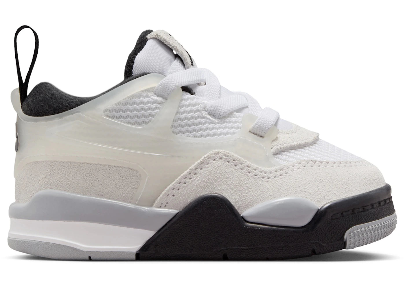 Jordan 4 RM White Light Smoke Grey Black (TD)