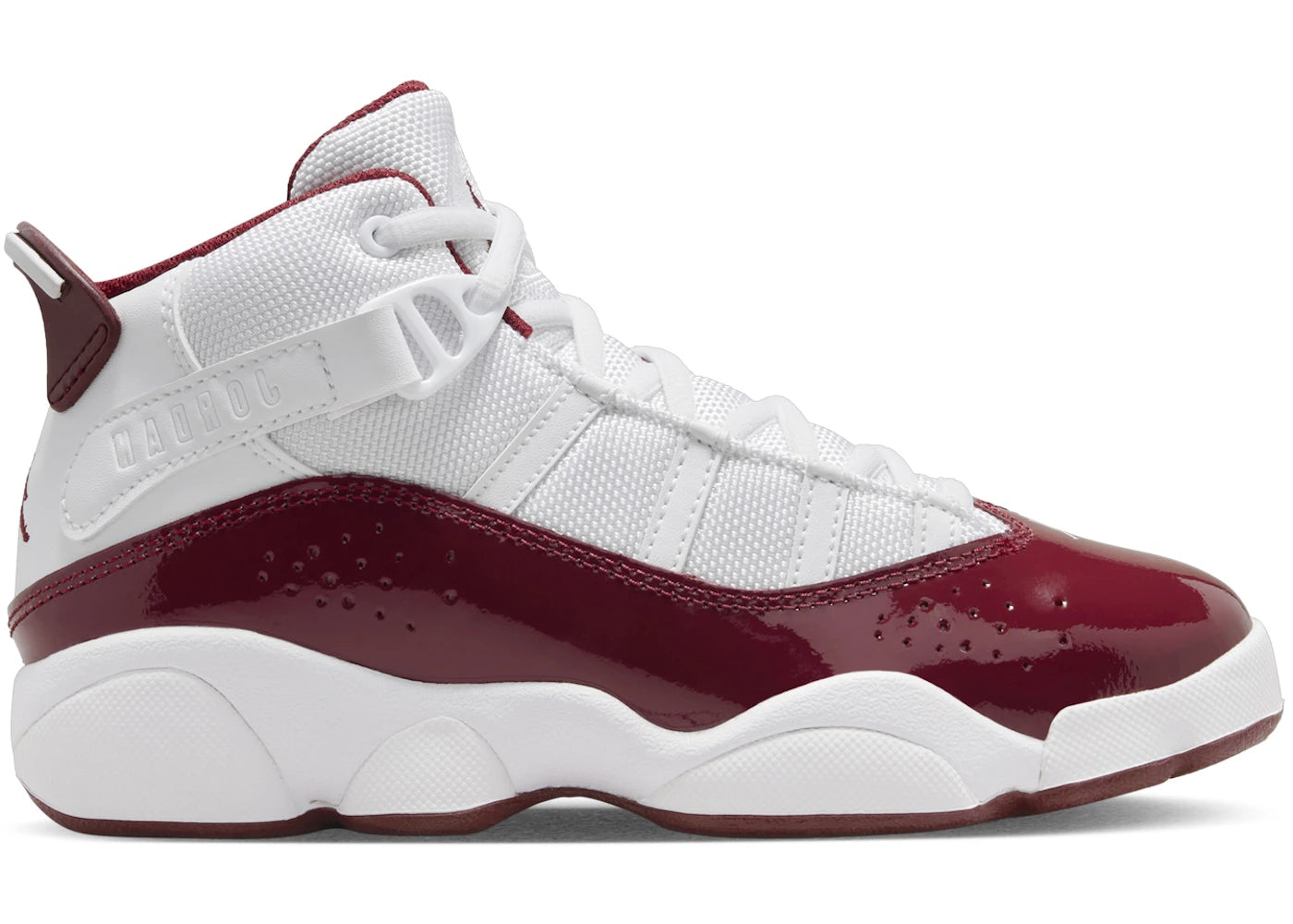 Jordan 6 Rings White Team Red (PS)