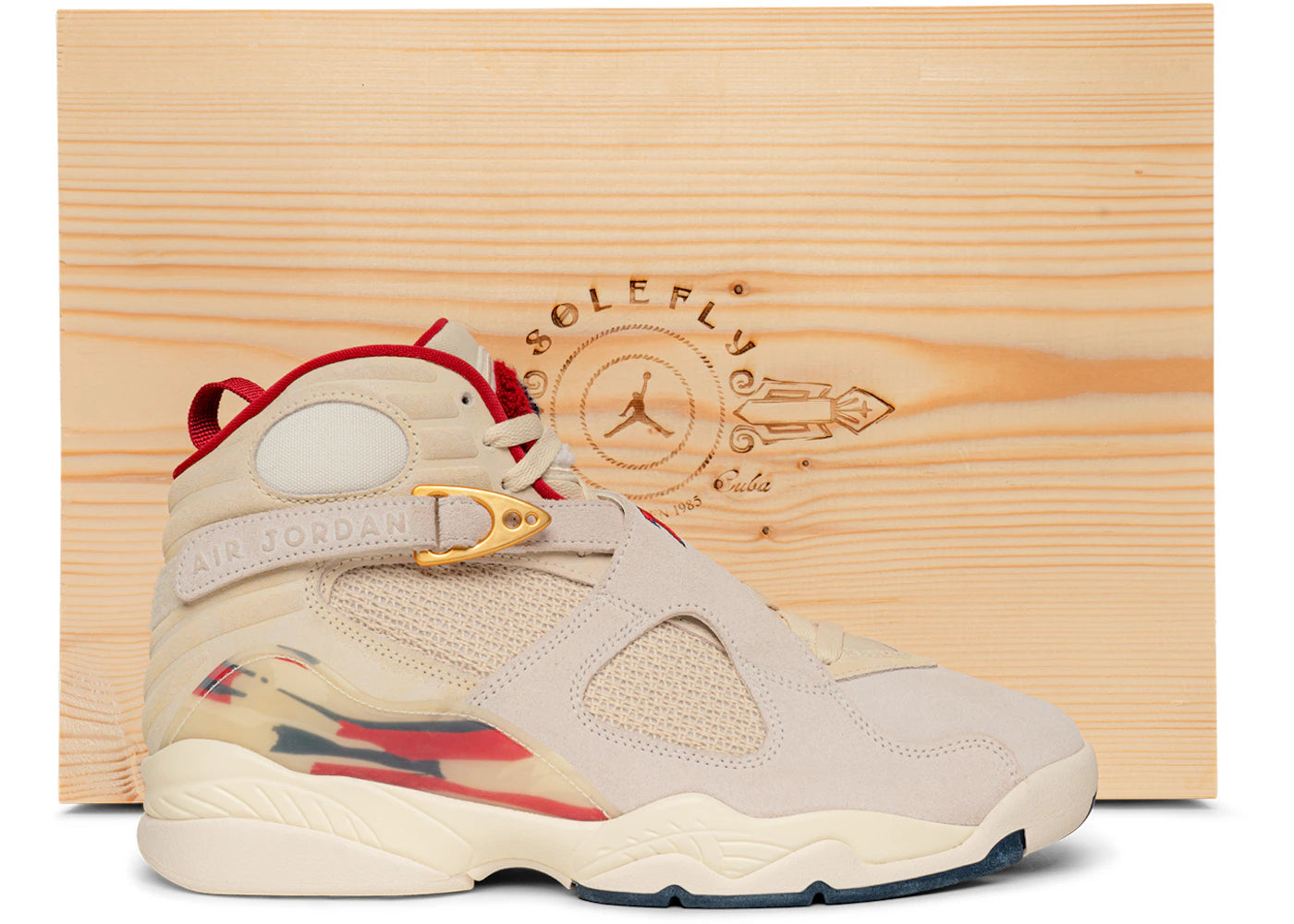 Jordan 8 Retro SoleFly Mi Casa Es Su Casa (Friends and Family Special Box)
