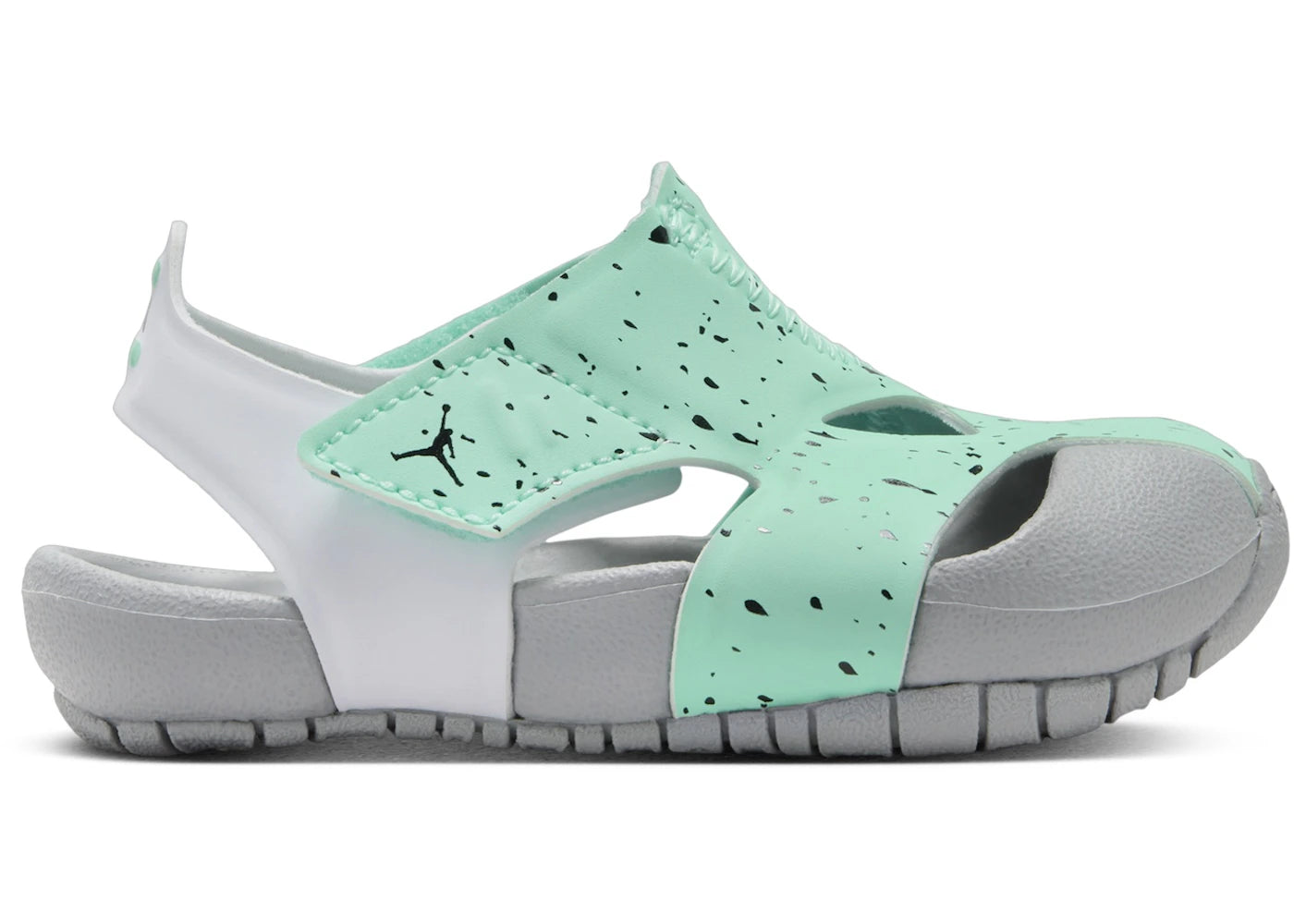 Jordan Flare Green Glow Wolf Grey White Black (TD)