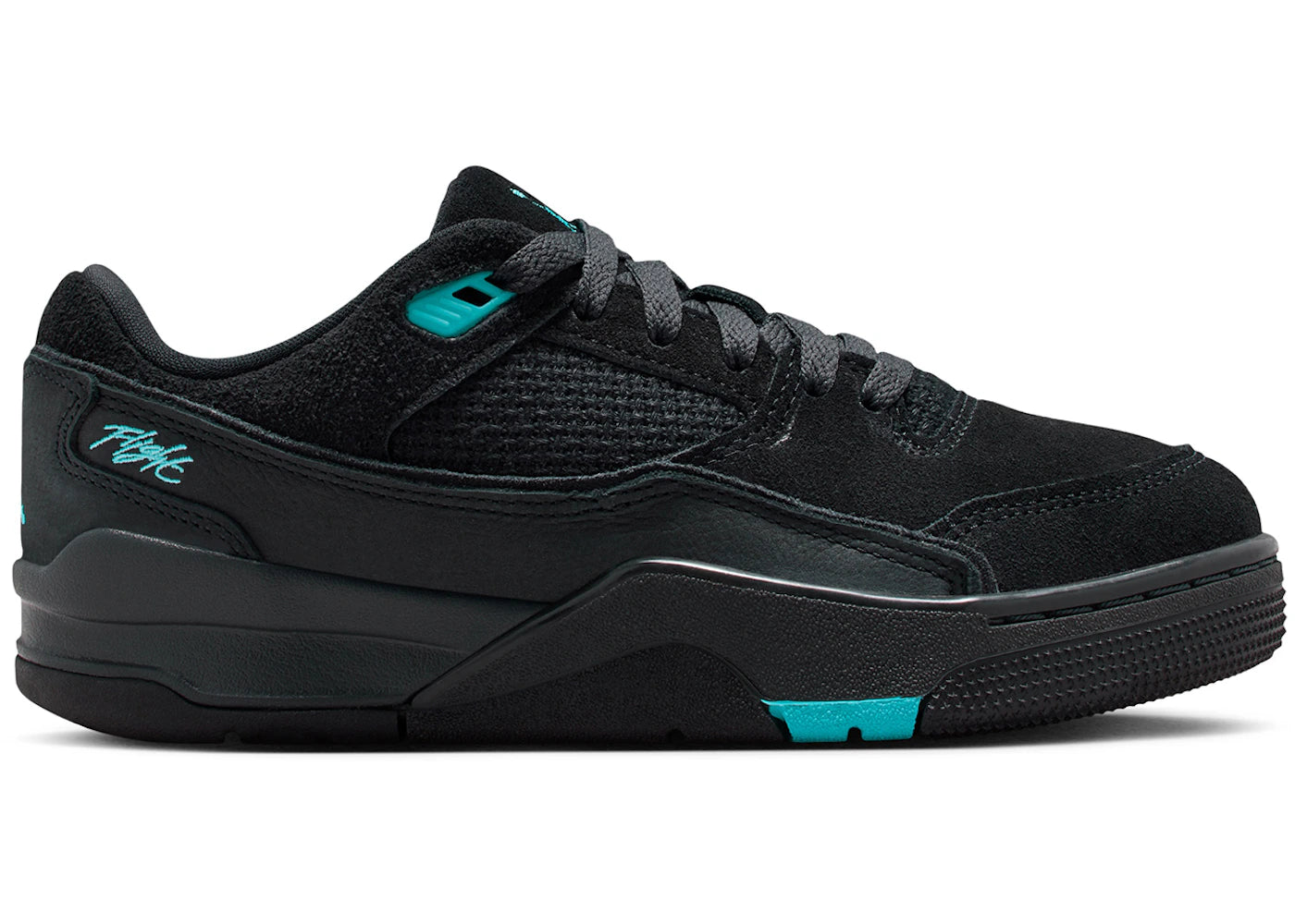 Jordan Flight Court Black Gamma Blue (GS)