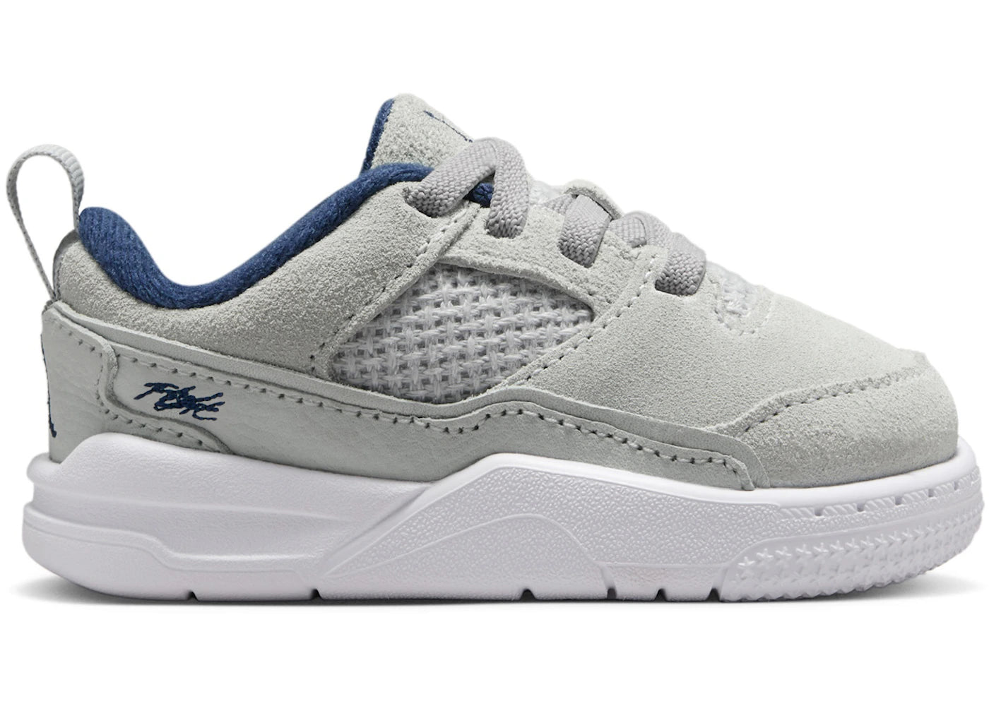 Jordan Flight Court Neutral Grey White Gum Light Brown Midnight Navy (TD)
