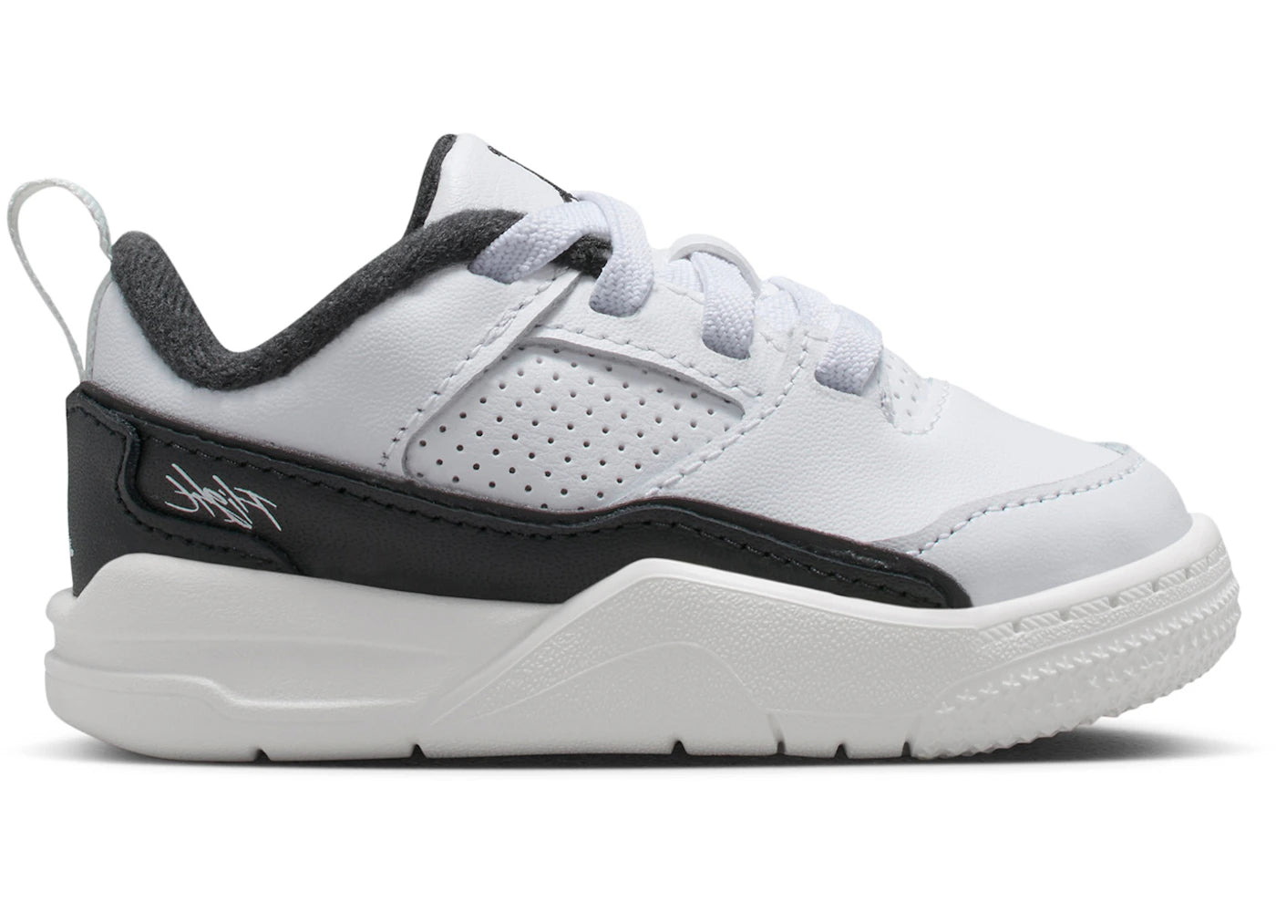 Jordan Flight Court White Black (TD)