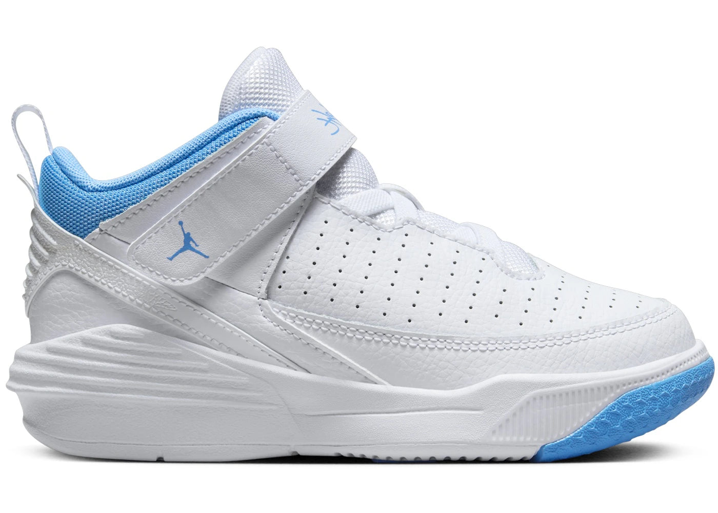Jordan Max Aura 5 White Black University Blue (PS)