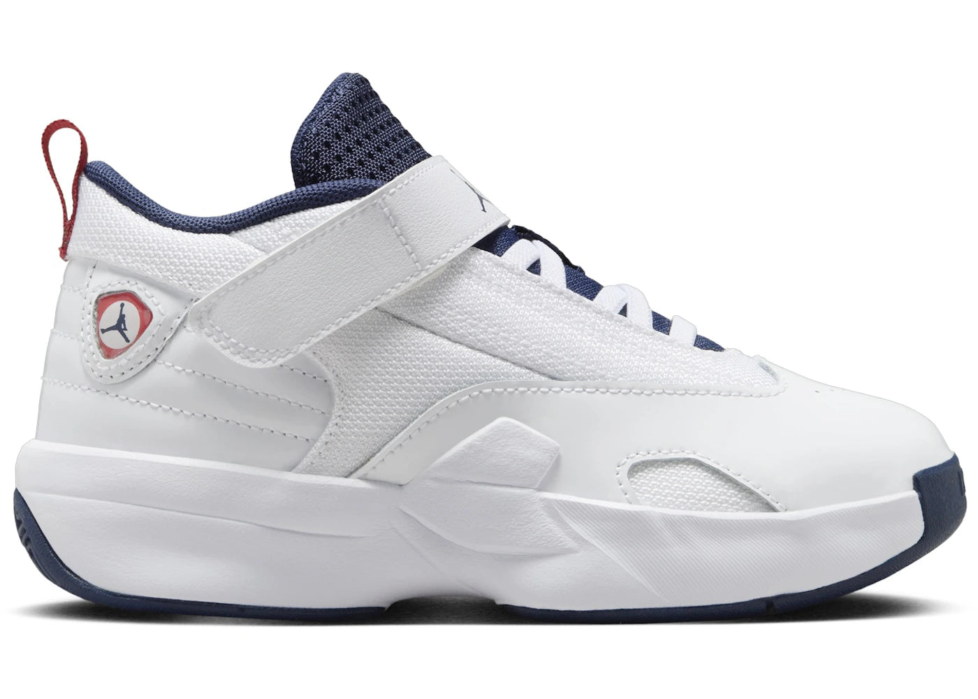 Jordan Max Aura 6 White Varsity Red Midnight Navy (PS)