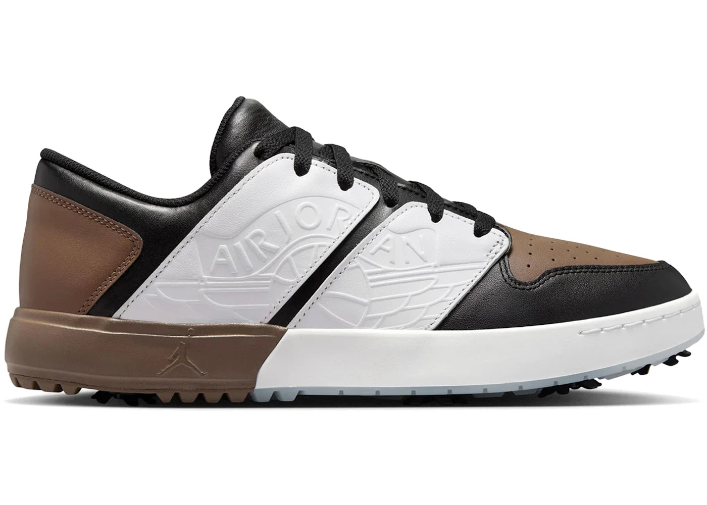Jordan NU Retro 1 Golf Black Palomino White