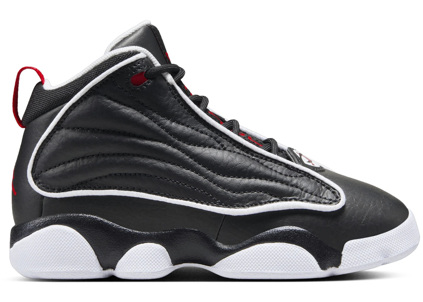 Jordan Pro Strong Black White University Red (PS)