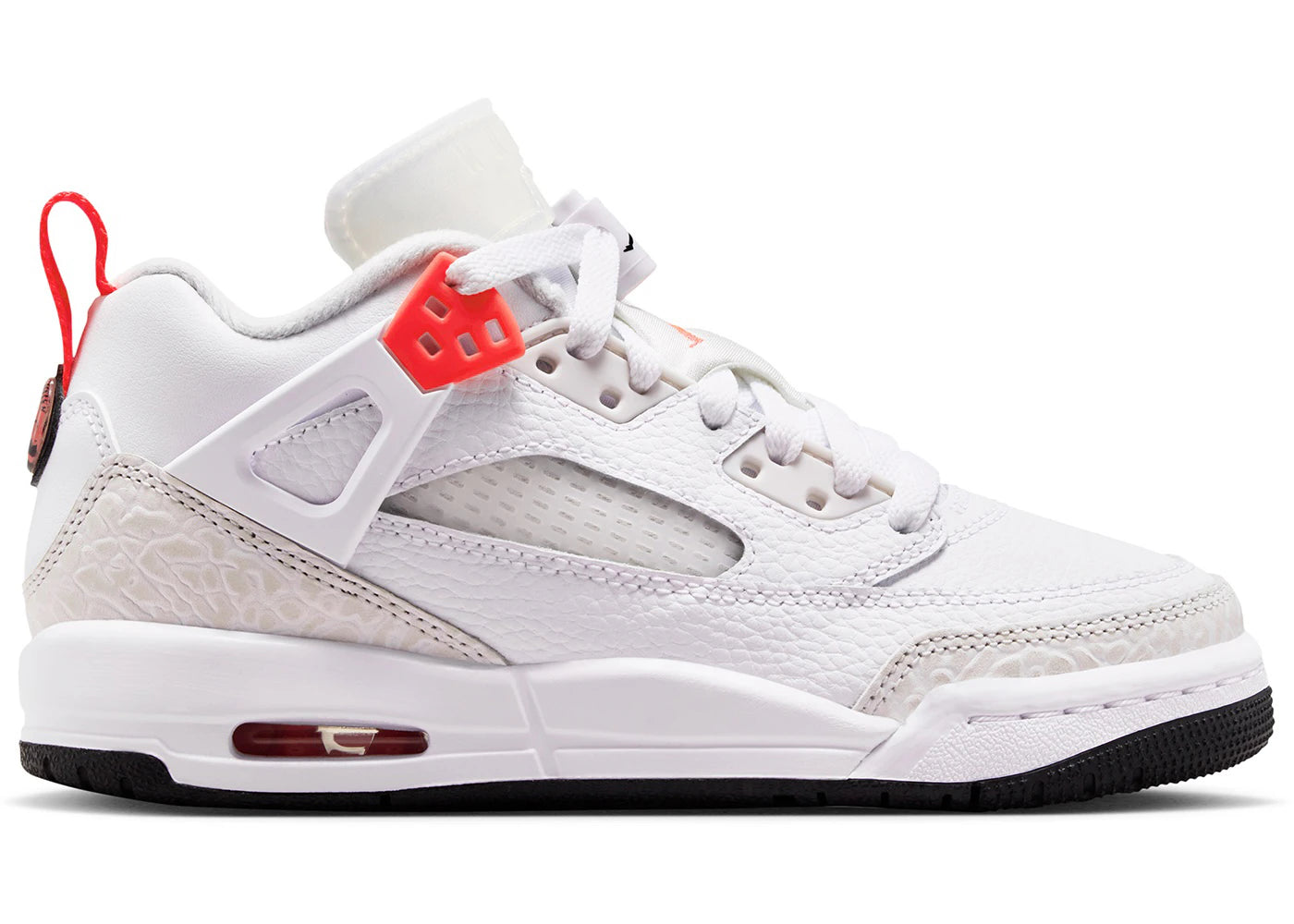 Jordan Spizike Low White Bright Crimson (GS)