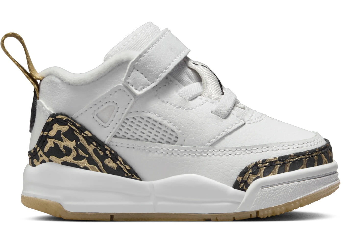 Jordan Spizike Low White Metallic Gold Sail Black (TD)