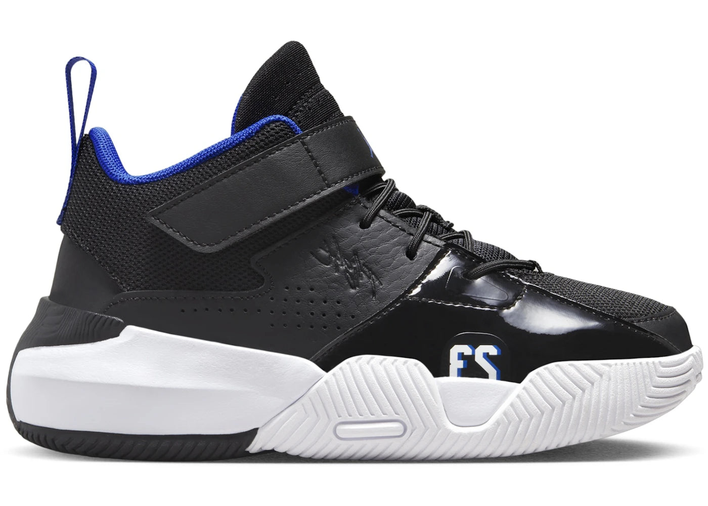 Jordan Stay Loyal 2 Black Safety Orange White Hyper Royal (PS)