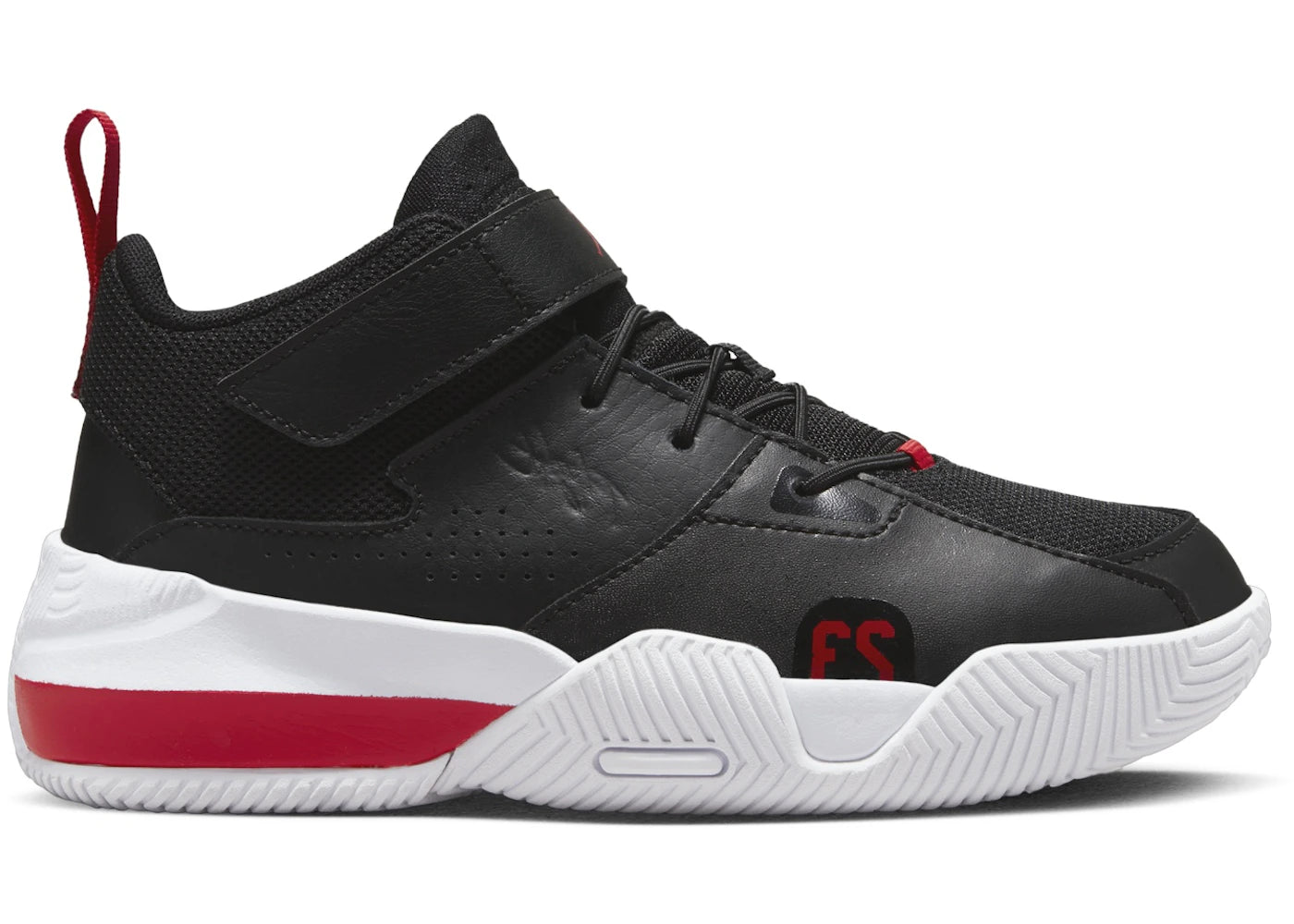 Jordan Stay Loyal 2 Black University Red Wolf Grey White (PS)