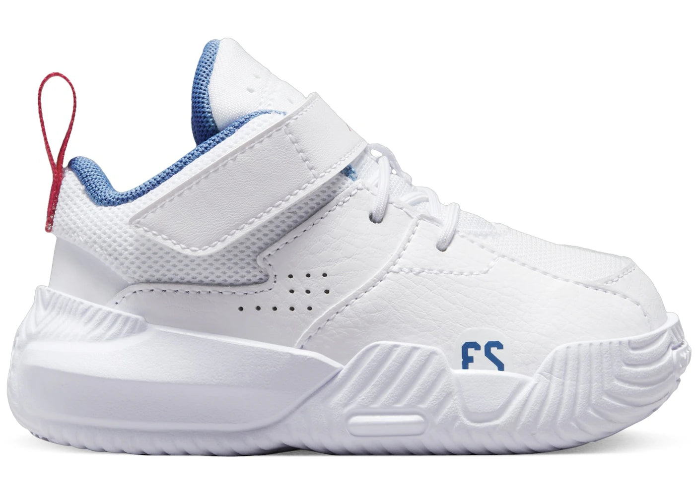 Jordan Stay Loyal 2 White University Red Light Smoke Grey True Blue (TD)