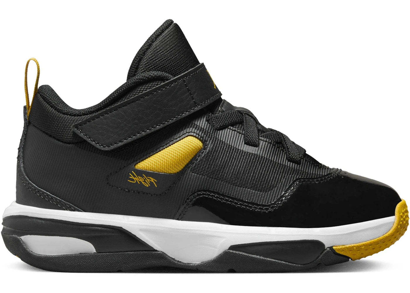 Jordan Stay Loyal 3 Black White Yellow Ochre (PS)