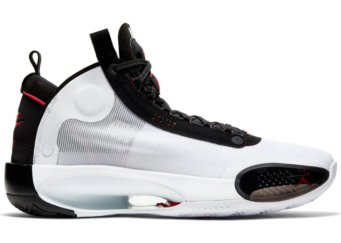 Jordan XXXIV White Black Red