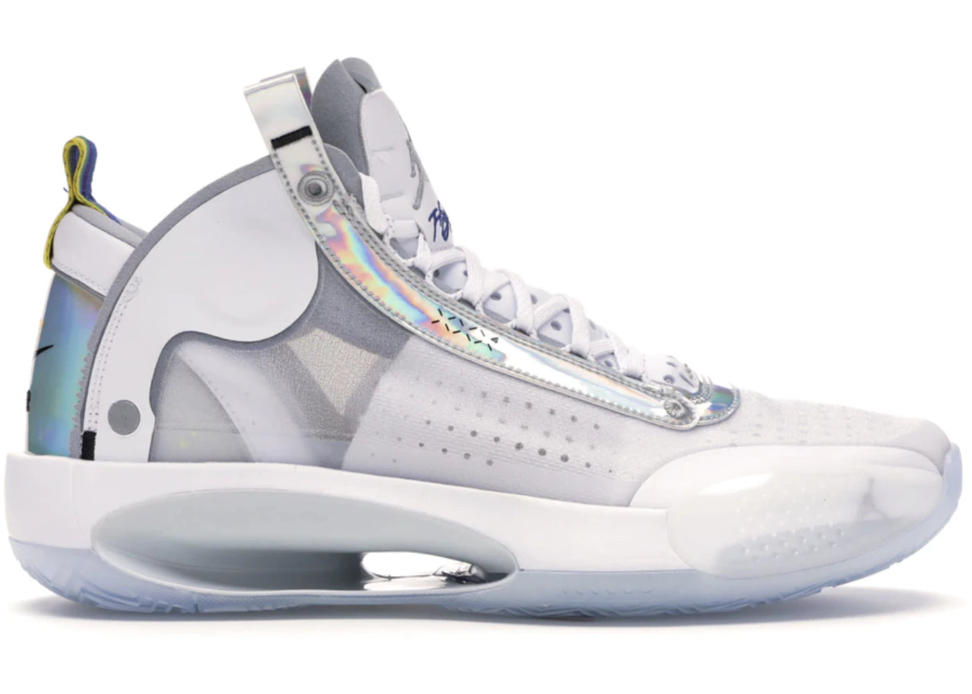 Jordan XXXIV White Metallic Silver