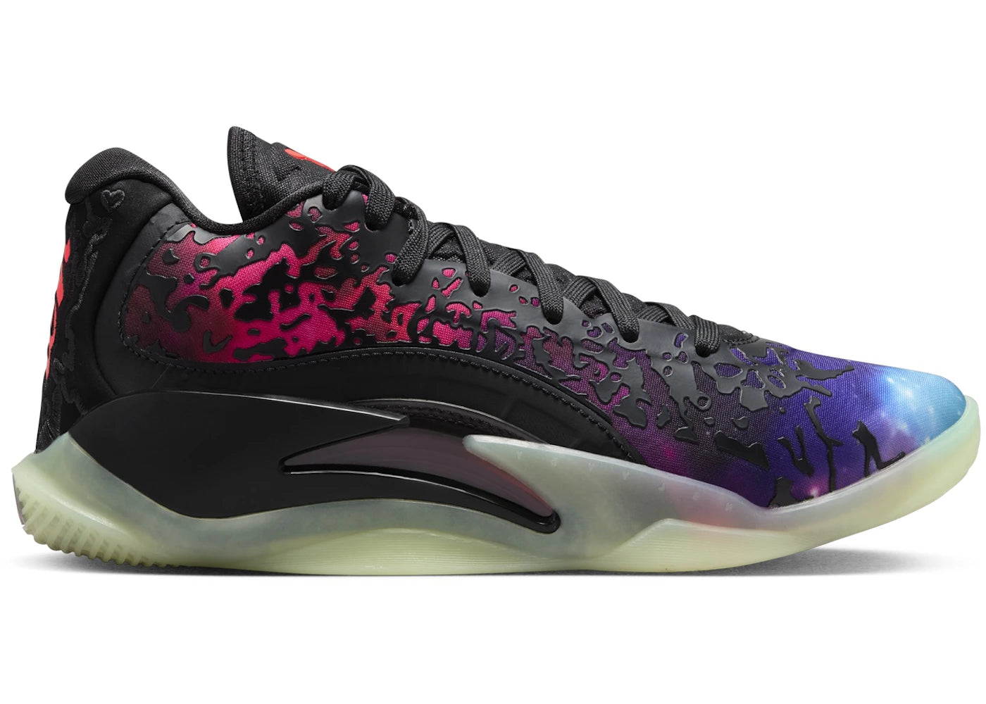 Jordan Zion 3 Black Vivid Purple Barely Volt Solar Red (GS)