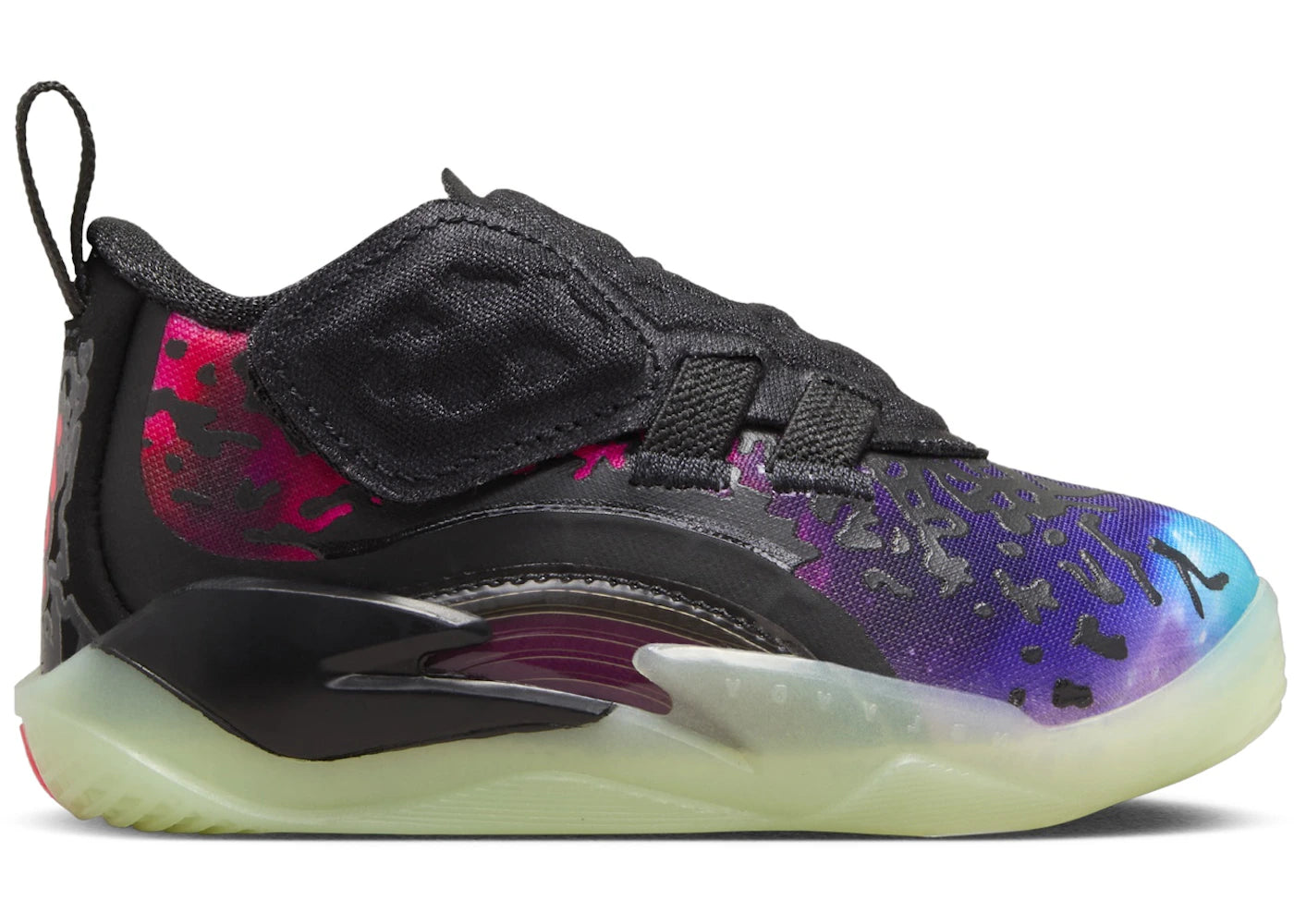 Jordan Zion 3 Black Vivid Purple Barely Volt Solar Red (TD)