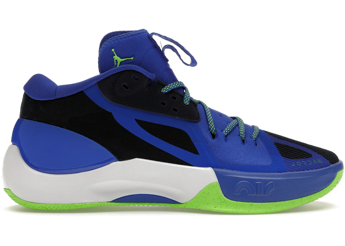 Jordan Zoom Seperate Midnight Navy Electric Green