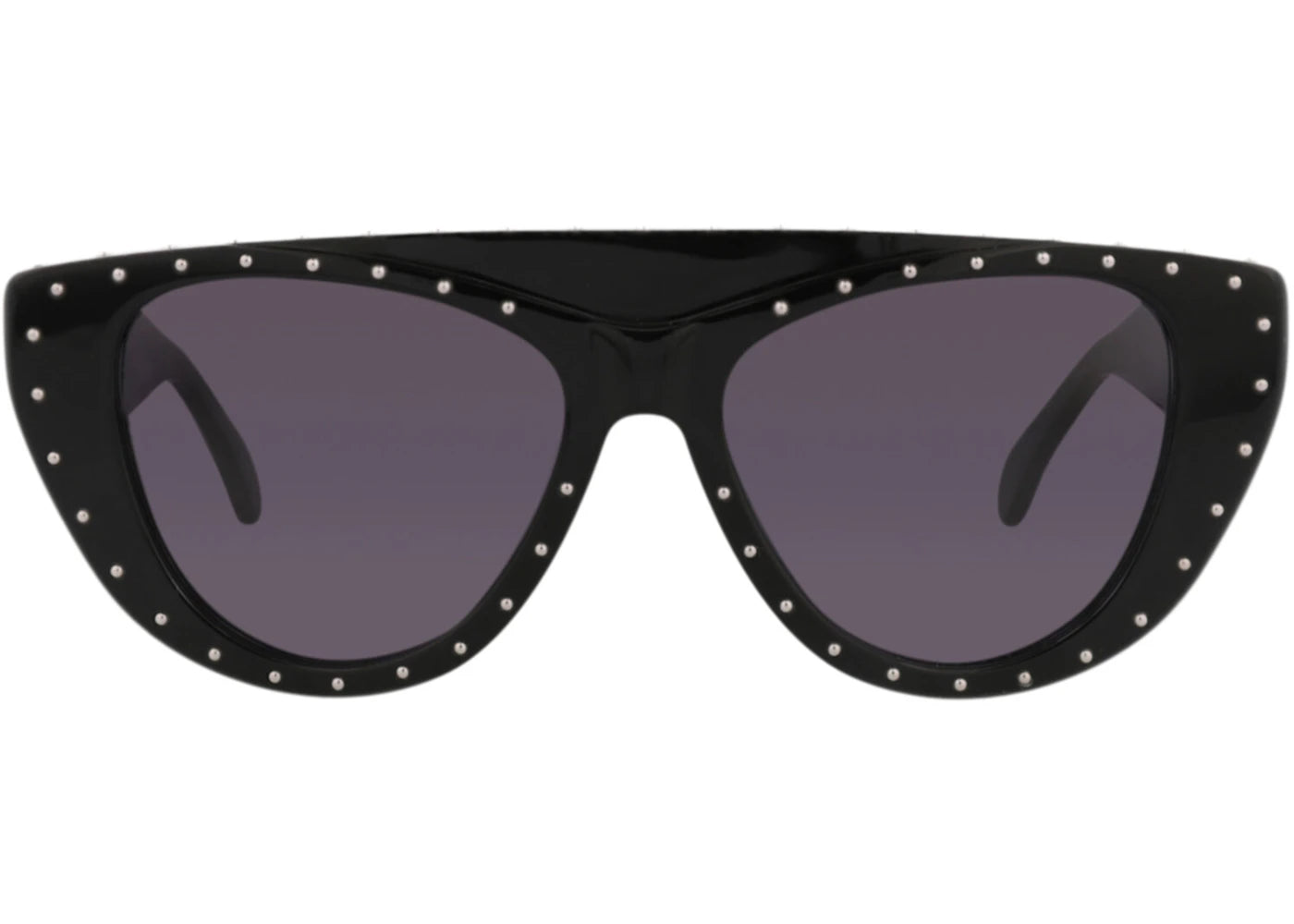 Alaia Cat Eye-Frame Acetate Sunglasses Black Black Grey (AA0053S-30010093-002)