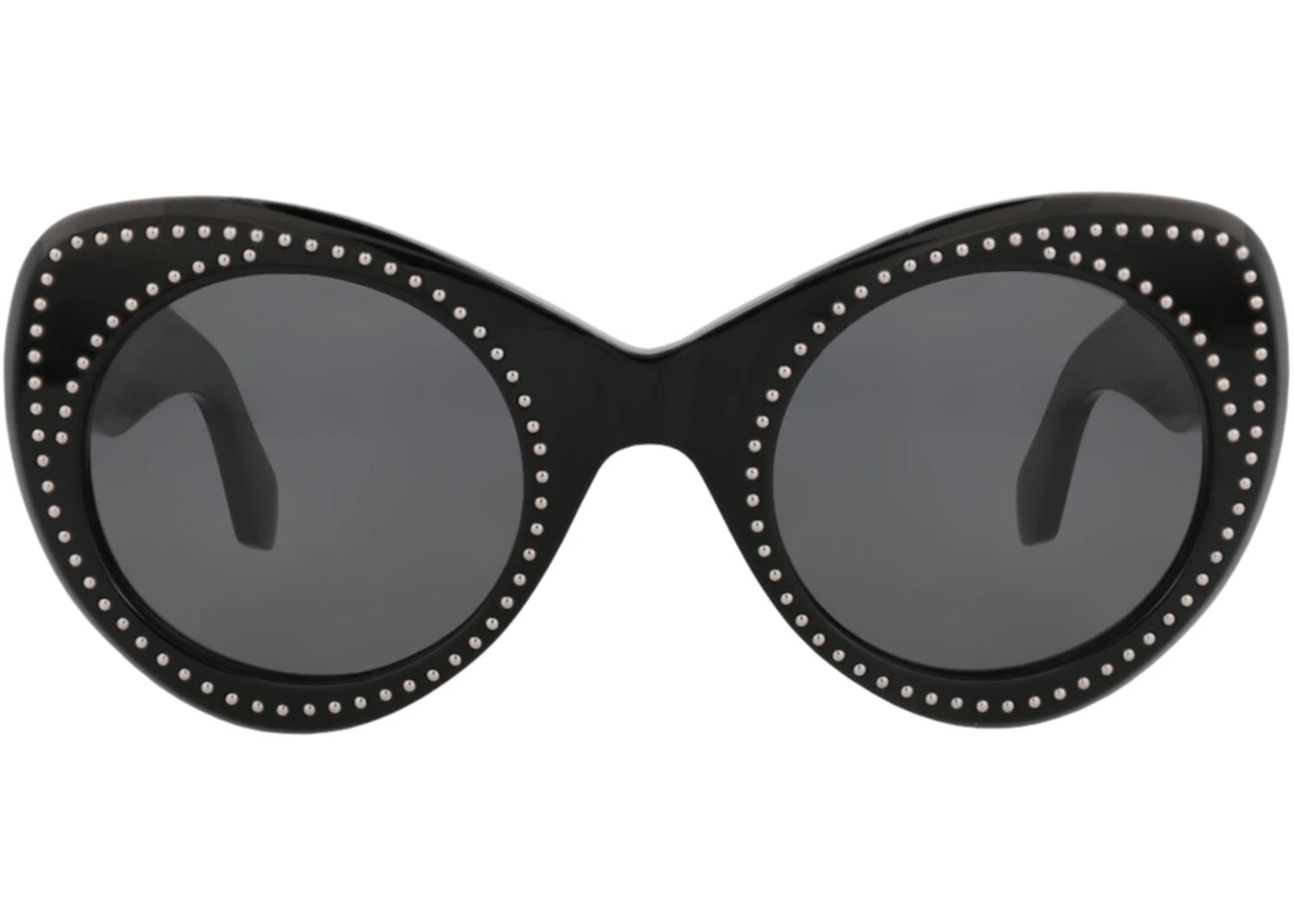 Alaia Cat Eye-Frame Recycled Acetate Sunglasses Black Black Grey (AA0064S-30014219-001)