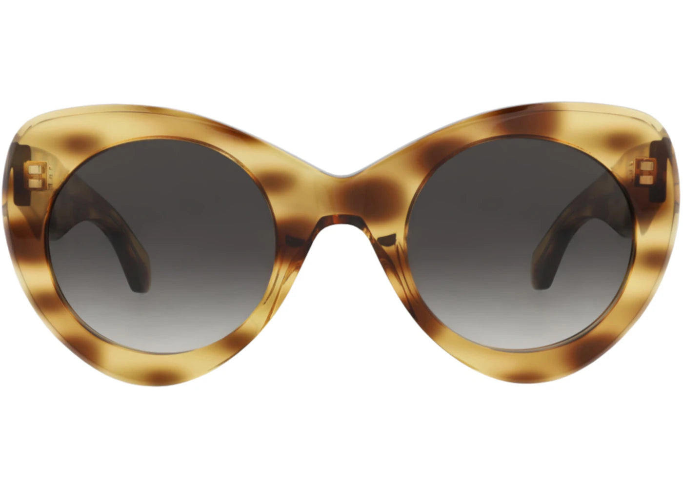 Alaia Cat Eye-Frame Recycled Acetate Sunglasses Havana Havana Grey (AA0064S-30014219-004)