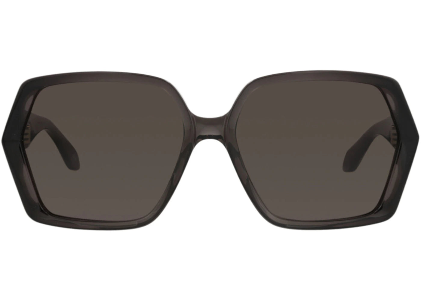 Alaia Square-Frame Recycled Acetate Sunglasses Grey Grey Grey (AA0077S-30015129-001)
