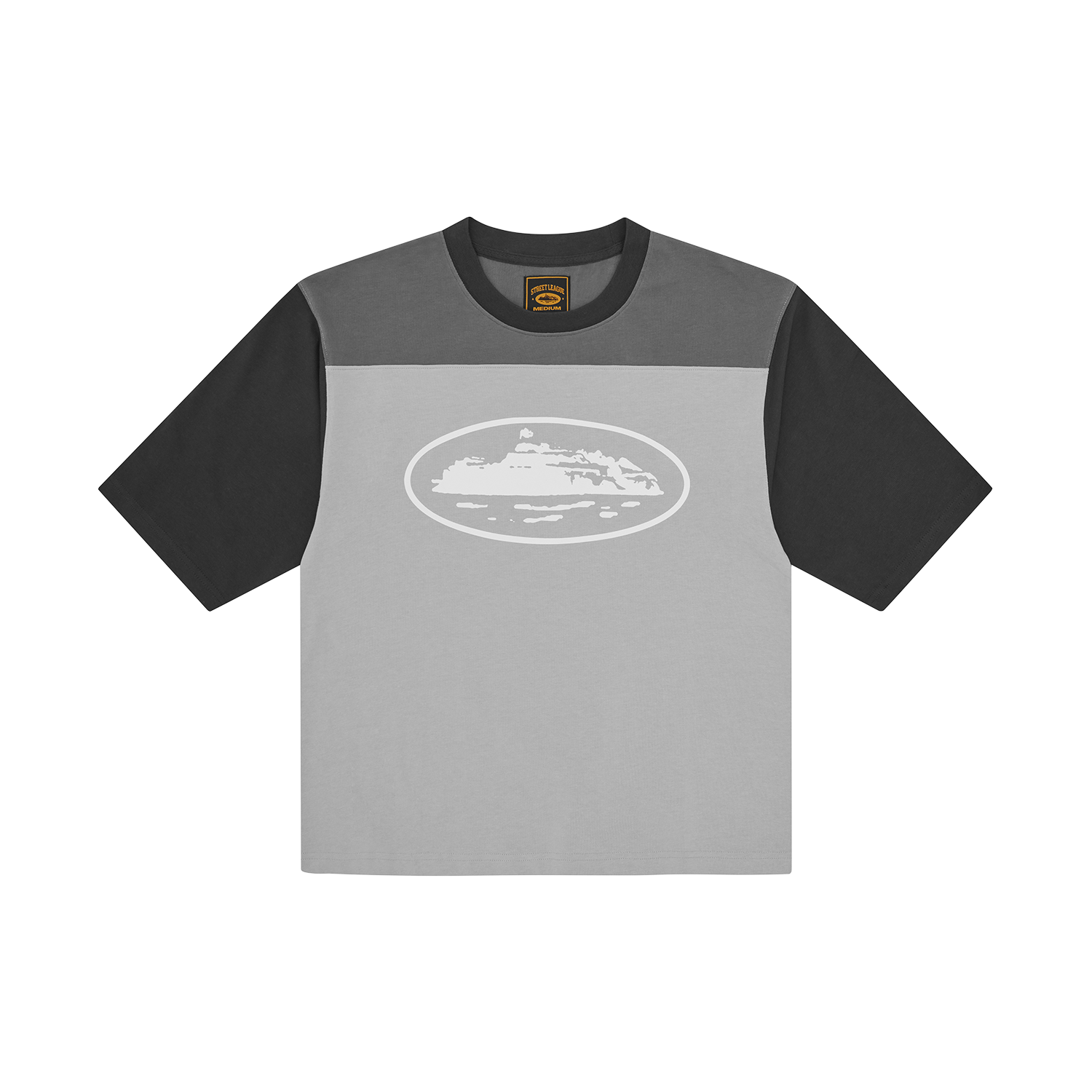 Corteiz Alcatraz Heavyweight Varsity Jersey Grey