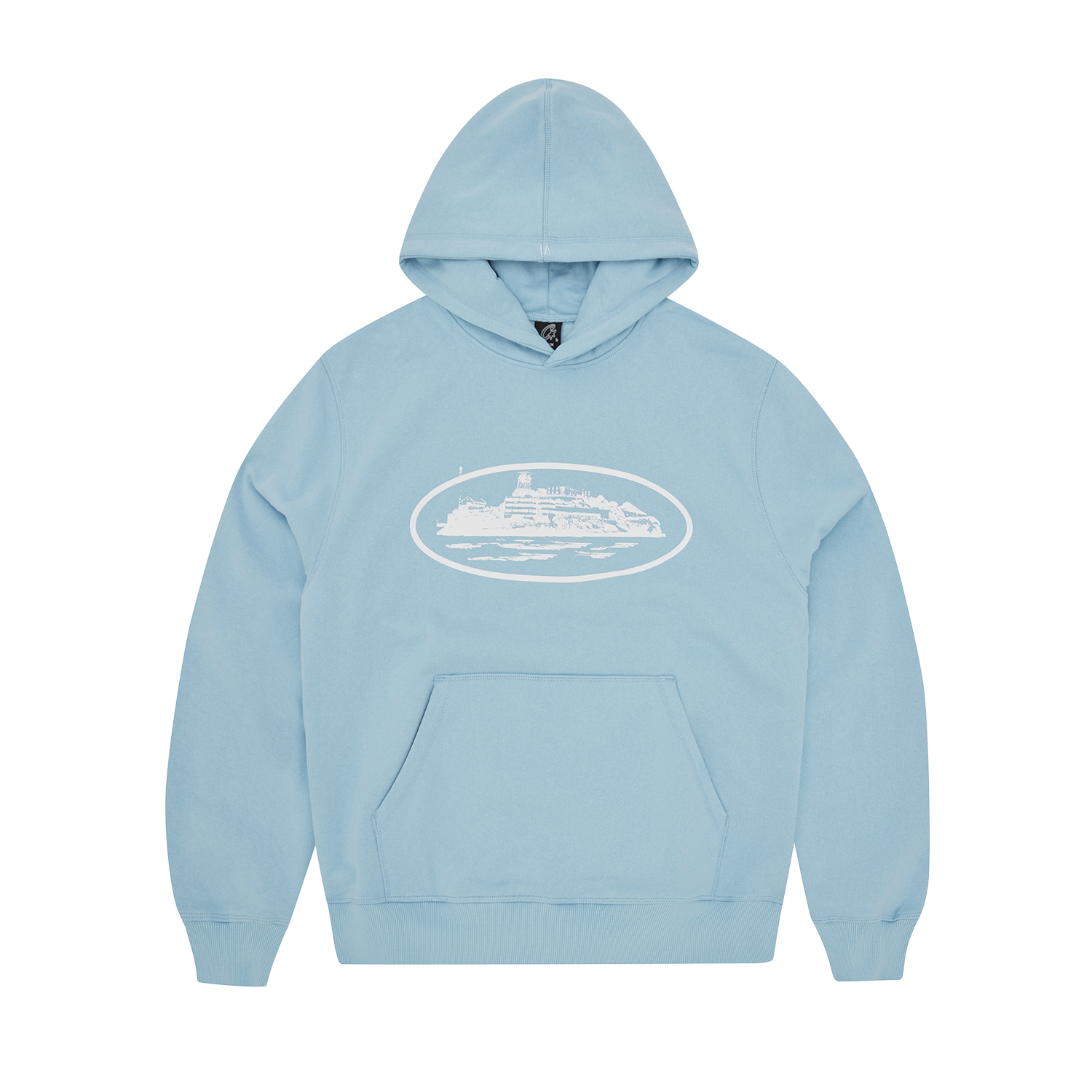Corteiz Alcatraz Hoodie 'Baby Blue'