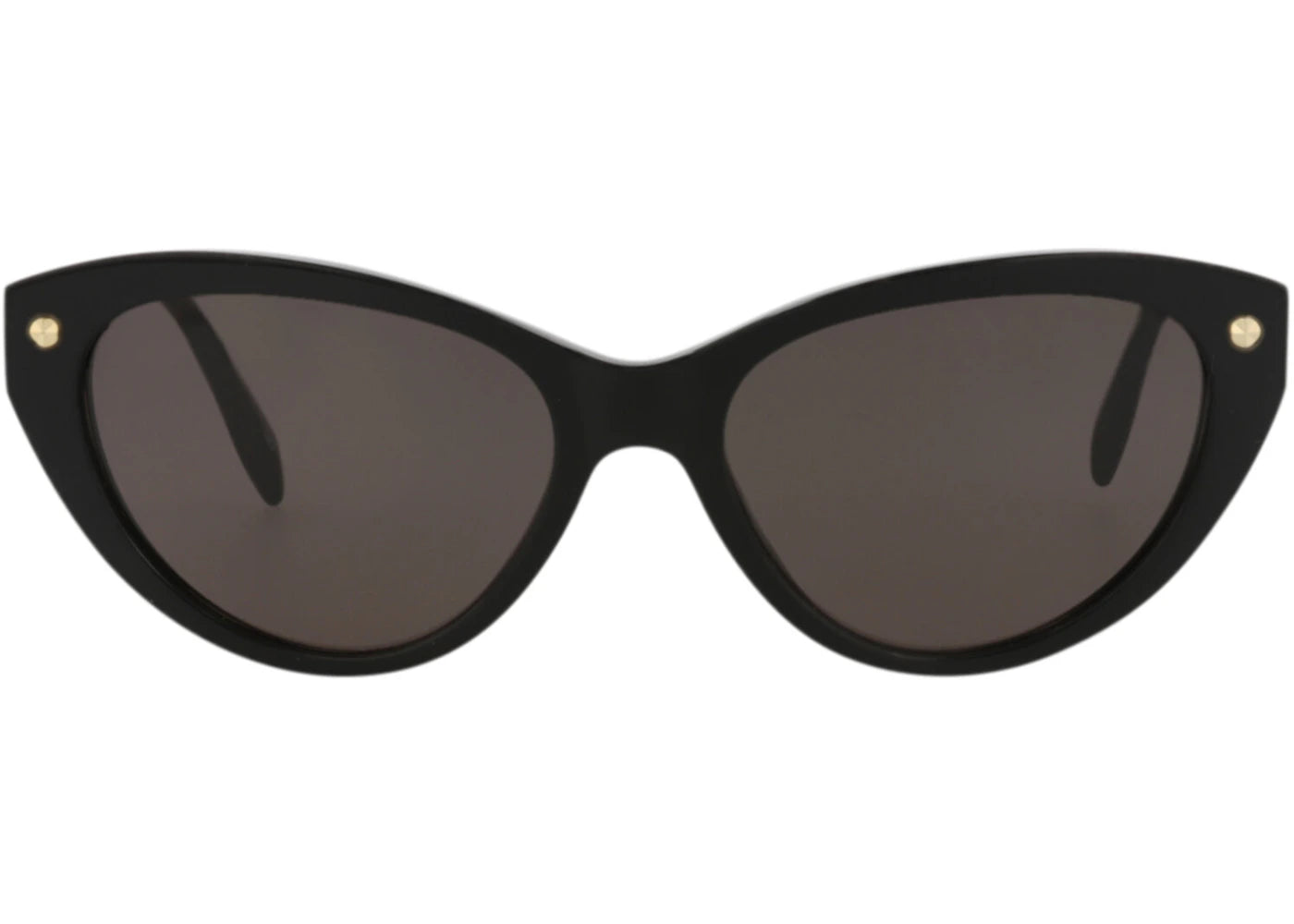 Alexander McQueen Cat Eye-Frame Acetate Sunglasses Black Black Grey (AM0189S-30006850-001)