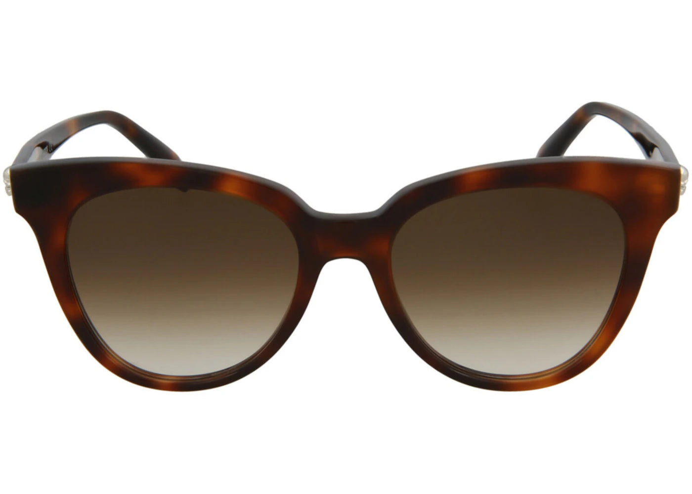 Alexander McQueen Cat Eye-Frame Acetate Sunglasses Havana Havana Brown (AM0159S-30006090-002)