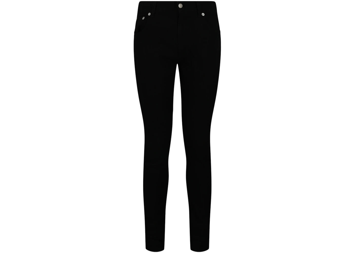 Alexander McQueen Classic Slim 5 Pocket Jeans Black