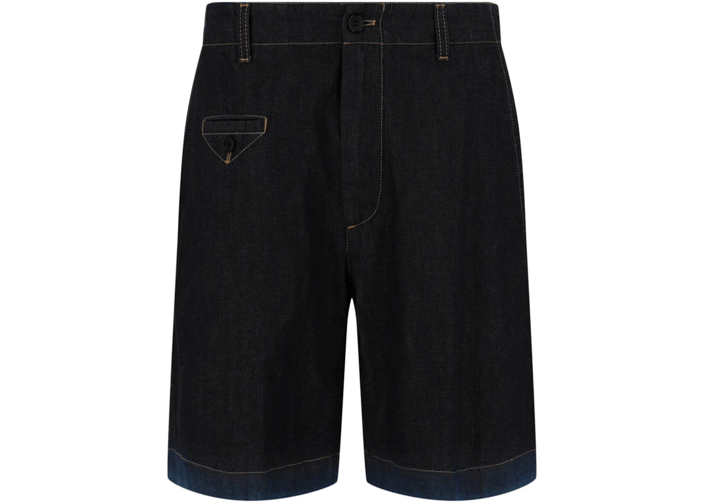Alexander McQueen Denim Blue Shorts Denim Blue