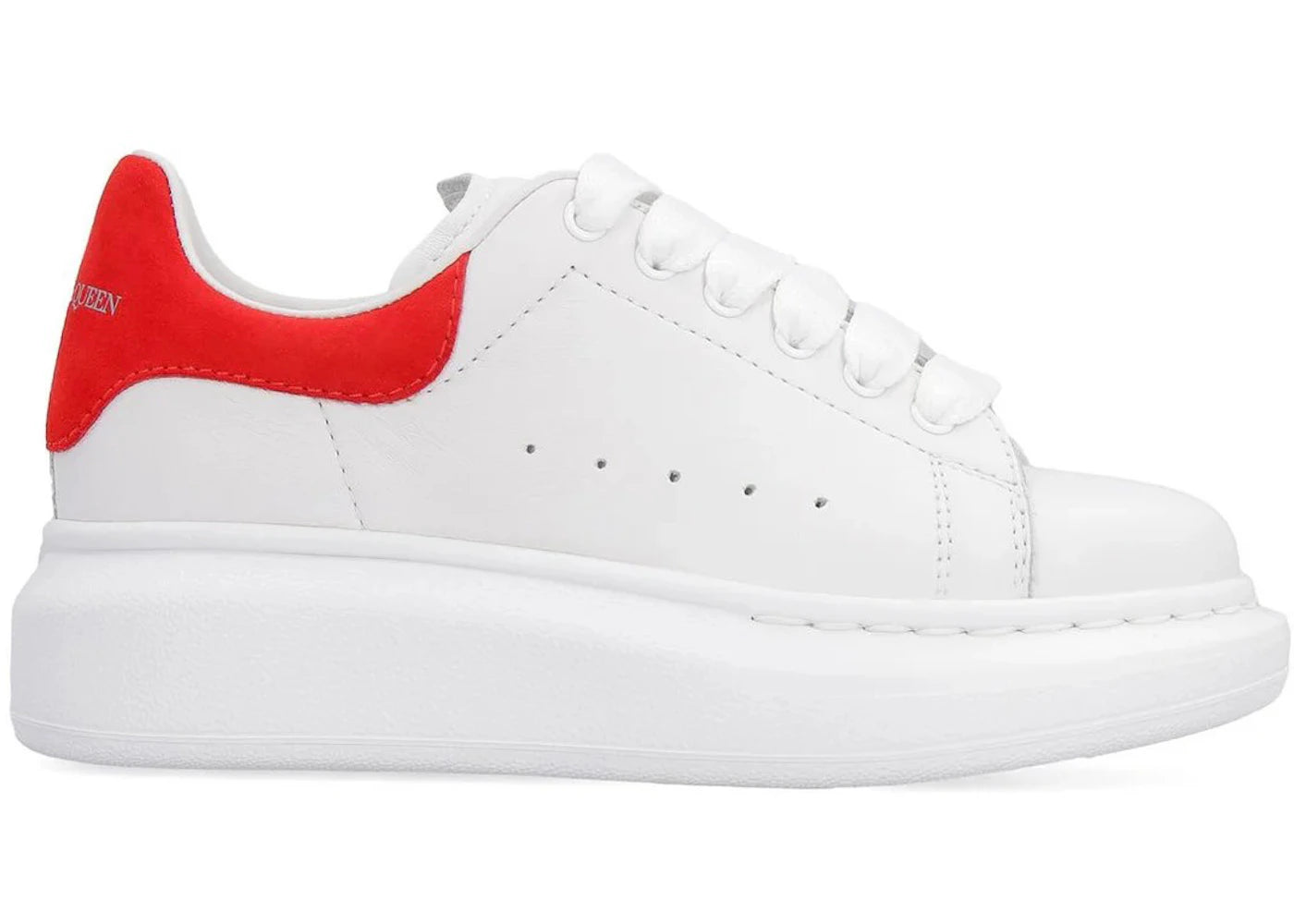 Alexander McQueen Oversized Sneaker White Red (Kids)