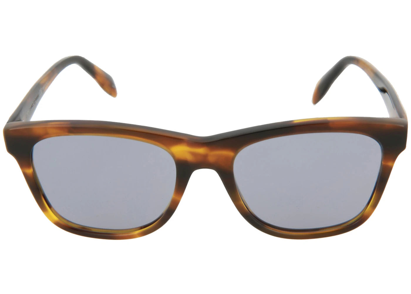 Alexander McQueen Square-Frame Acetate Sunglasses Yellow Yellow Blue (AM0158SA-30006089-003)