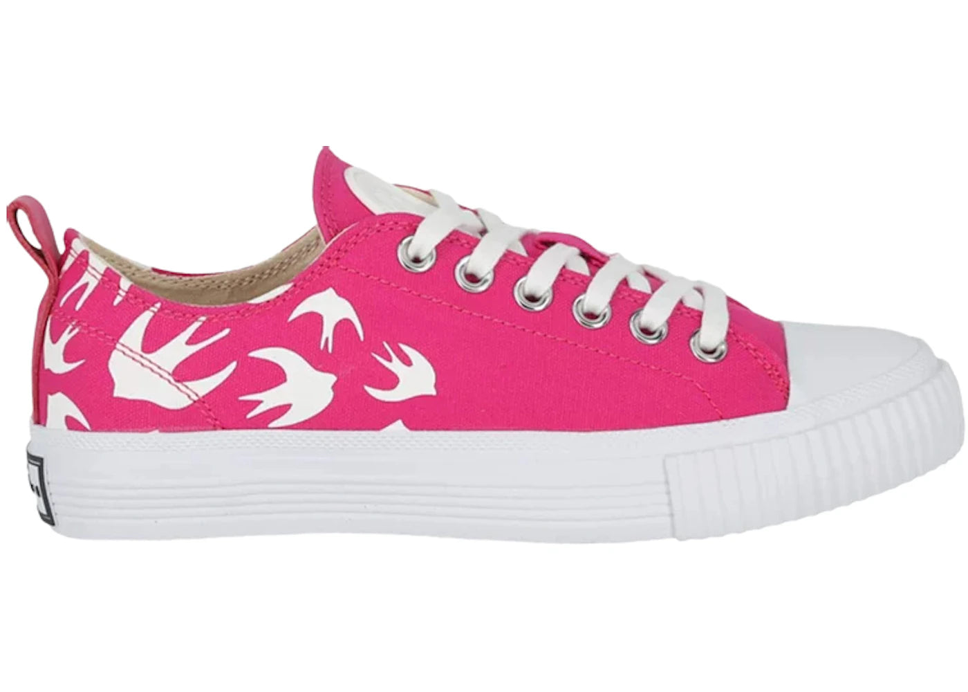 Alexander McQueen Swallows Low-Top Sneaker Acid Pink (Women's)