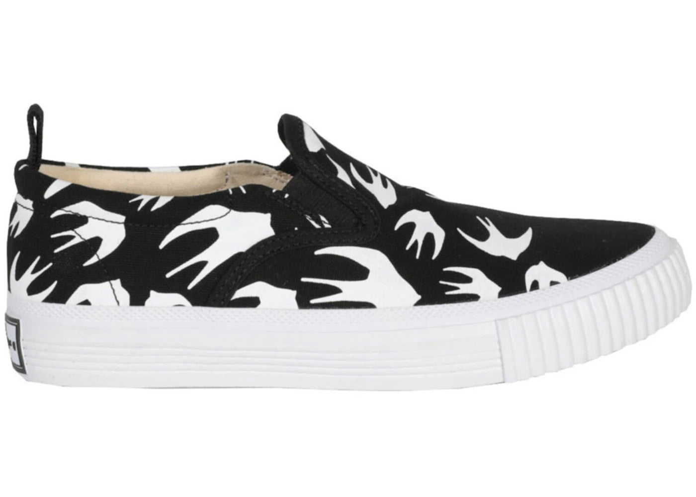 Alexander McQueen Swallows Slip-On Sneaker Black (Women's)