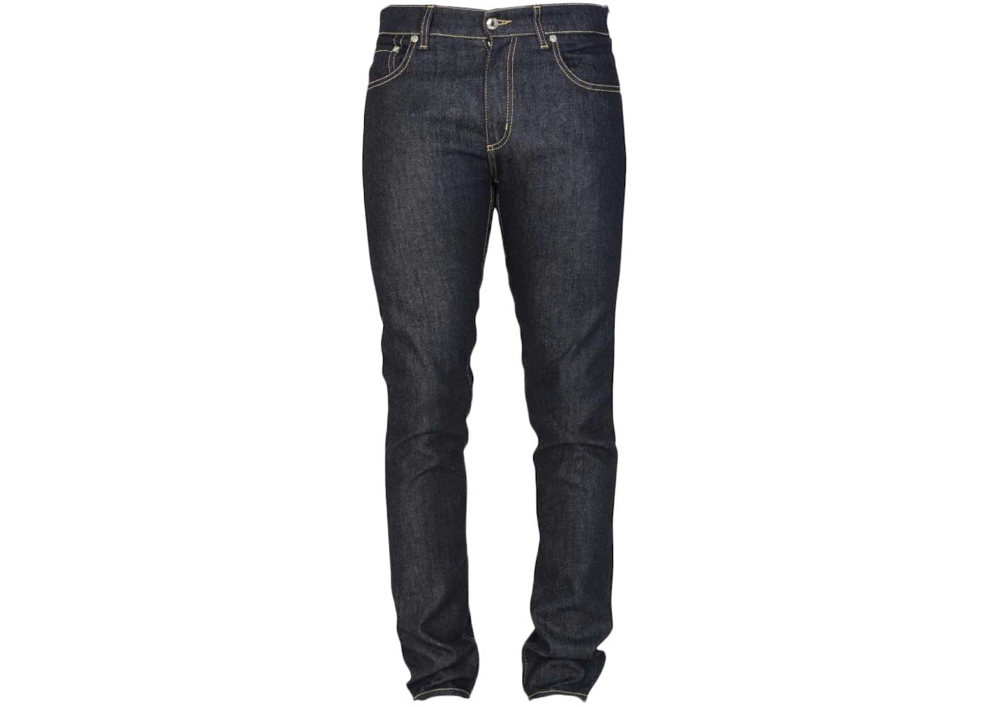 Alexander McQueen Studded Logo Jeans Washed Black