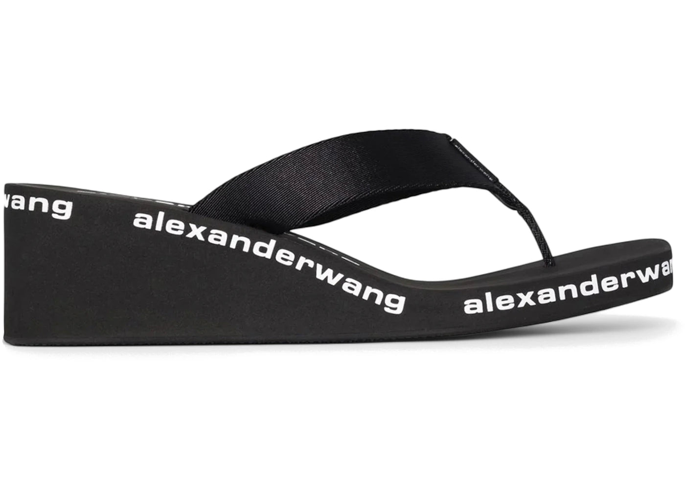 Alexander Wang AW Wedge Flip Flop Black (Women's)