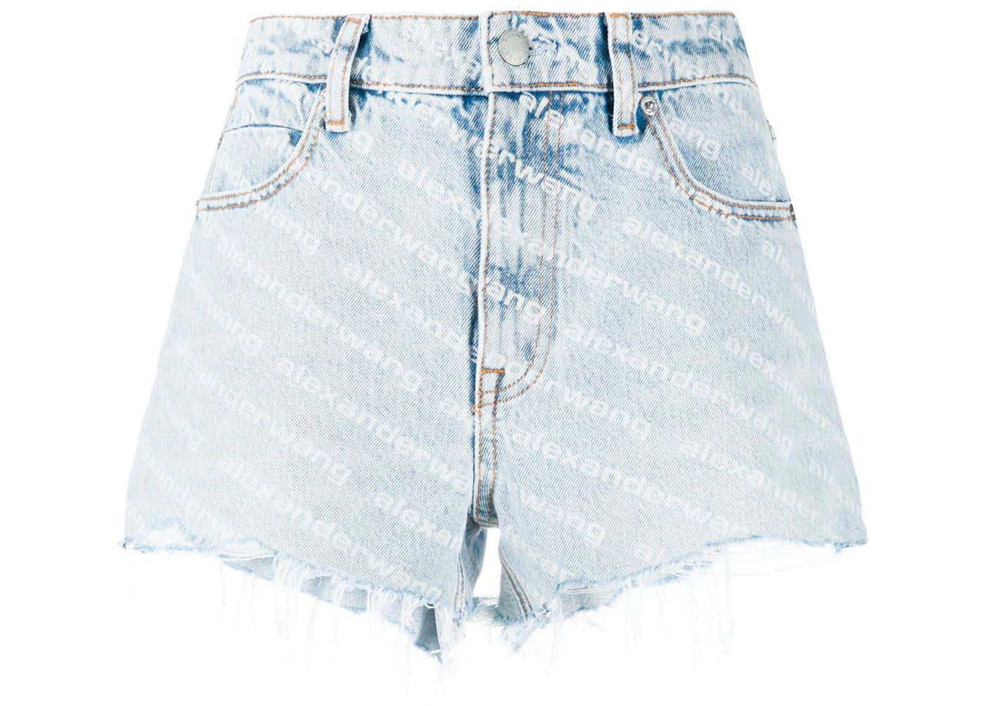 Alexander Wang Bite Shorts Pebble Bleach