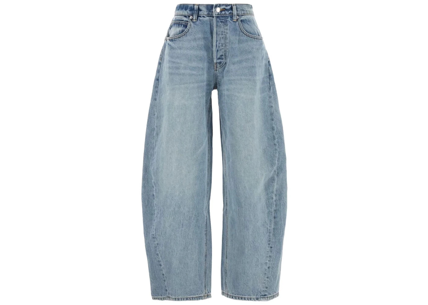 Alexander Wang Blowup Mid Rise Jeans Vintage Bleach Blue