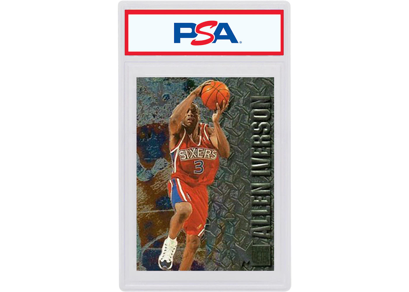 Allen Iverson 1996 Fleer Metal Rookie #201 (PSA or BGS Graded)
