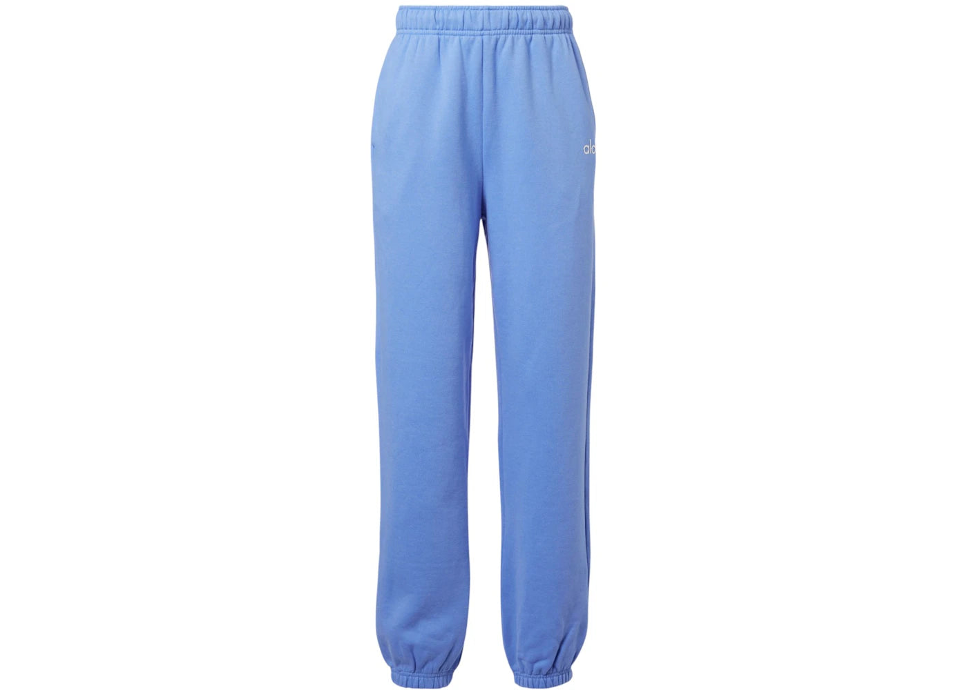 Alo Yoga Women's Accolade French Terry Sweatpants Crystal Clear Blue