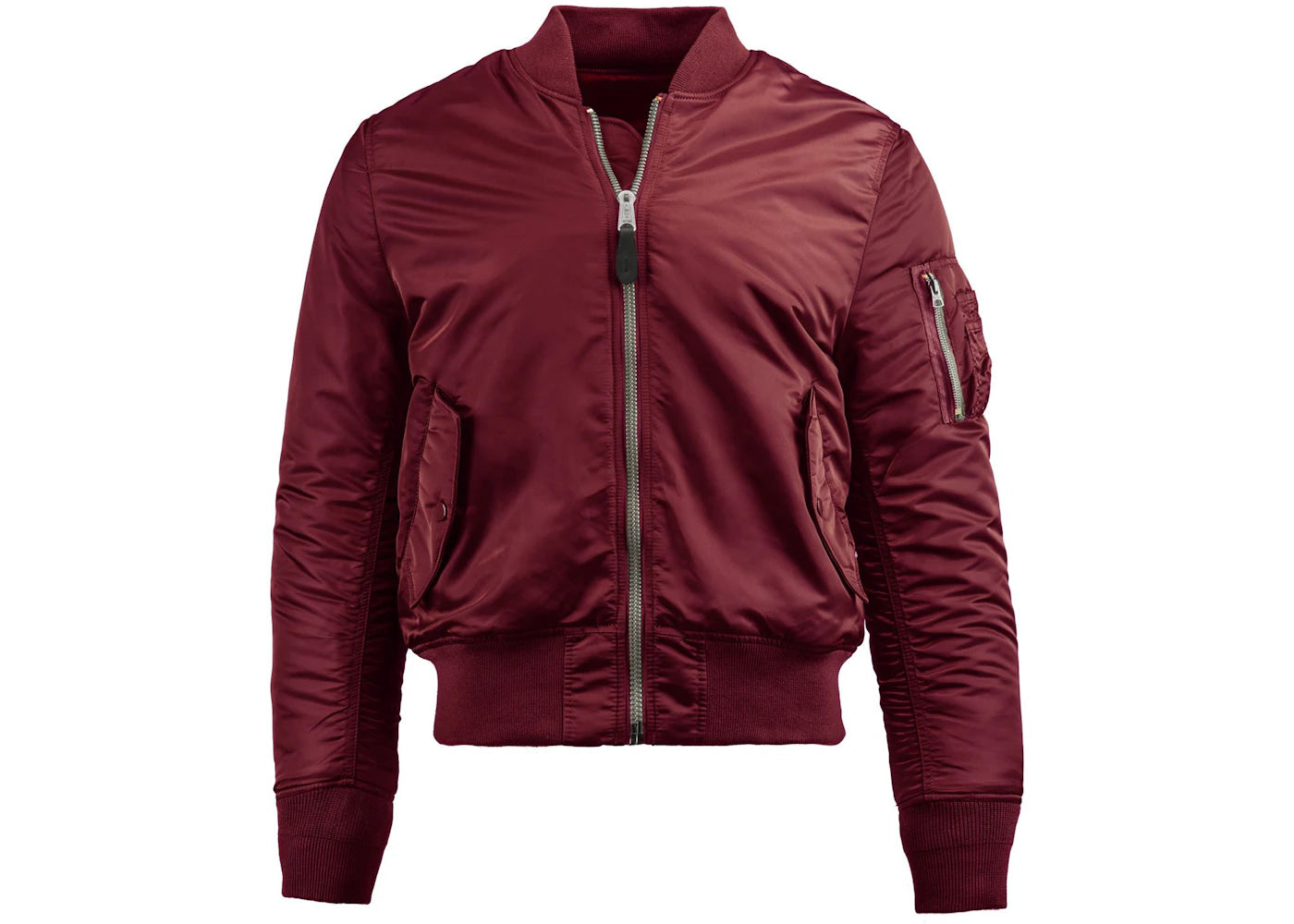 Alpha Industries Alpha MA-1 Flight Jacket Burgundy/Maroon